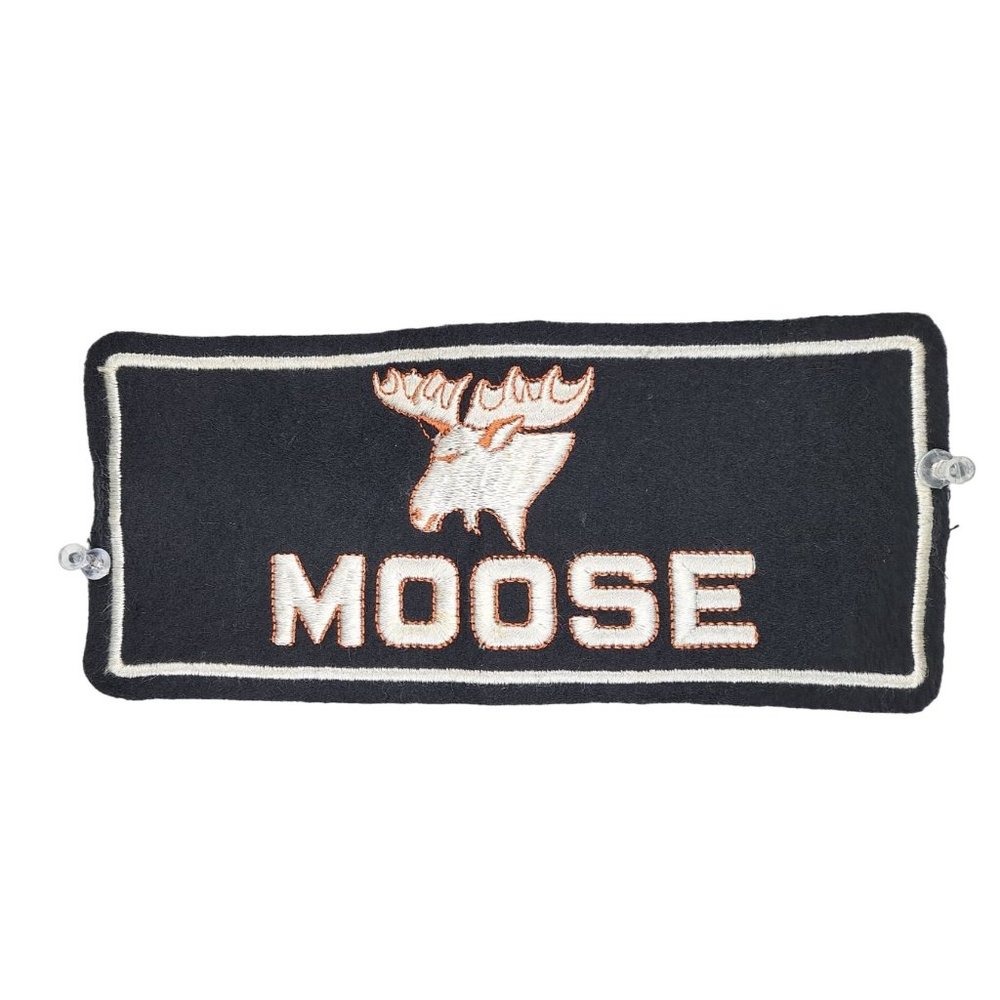 Vintage Loyal Order Of Moose Lodge Arm Band Embroidered Fraternal LOOM Ritual